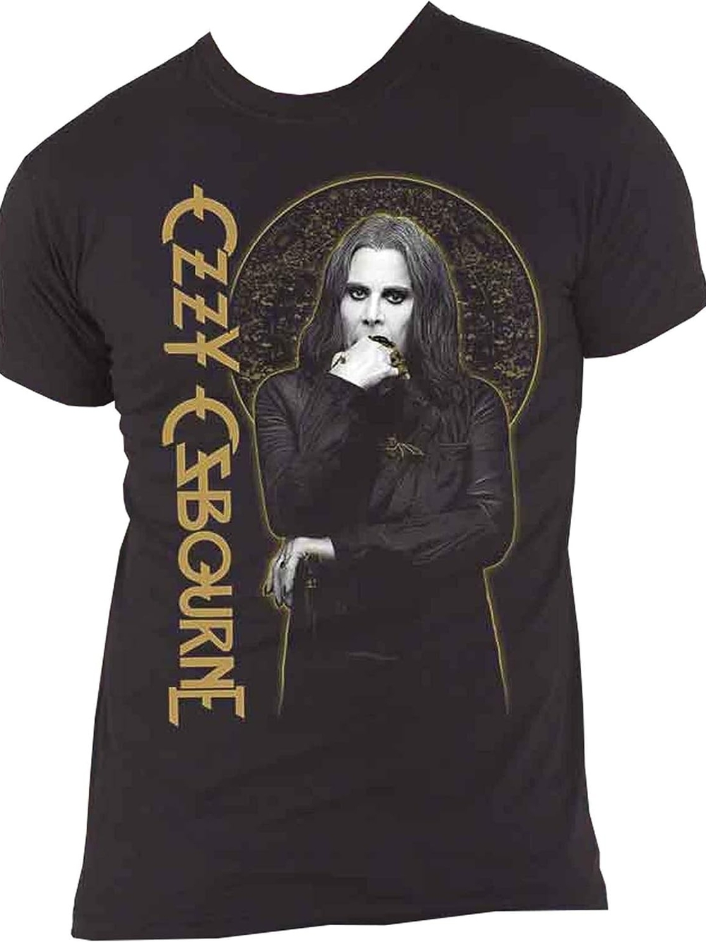 New Black Ozzy Osbourne Graphic Tee - Men's Rock Shirt Patient Number 9 - Picture 3 of 4